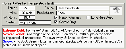 Time and Weather
