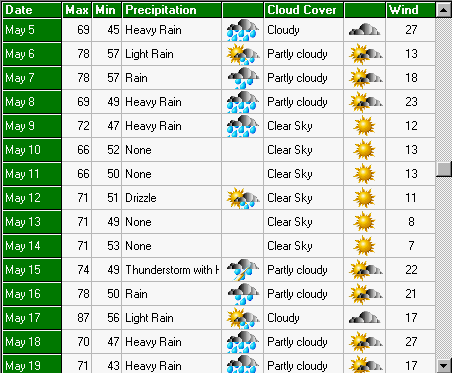 Daily Weather